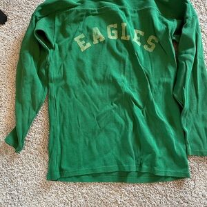 Ebbets Field Flannels Philadelphia Eagles Kelly Green Sweatshirt